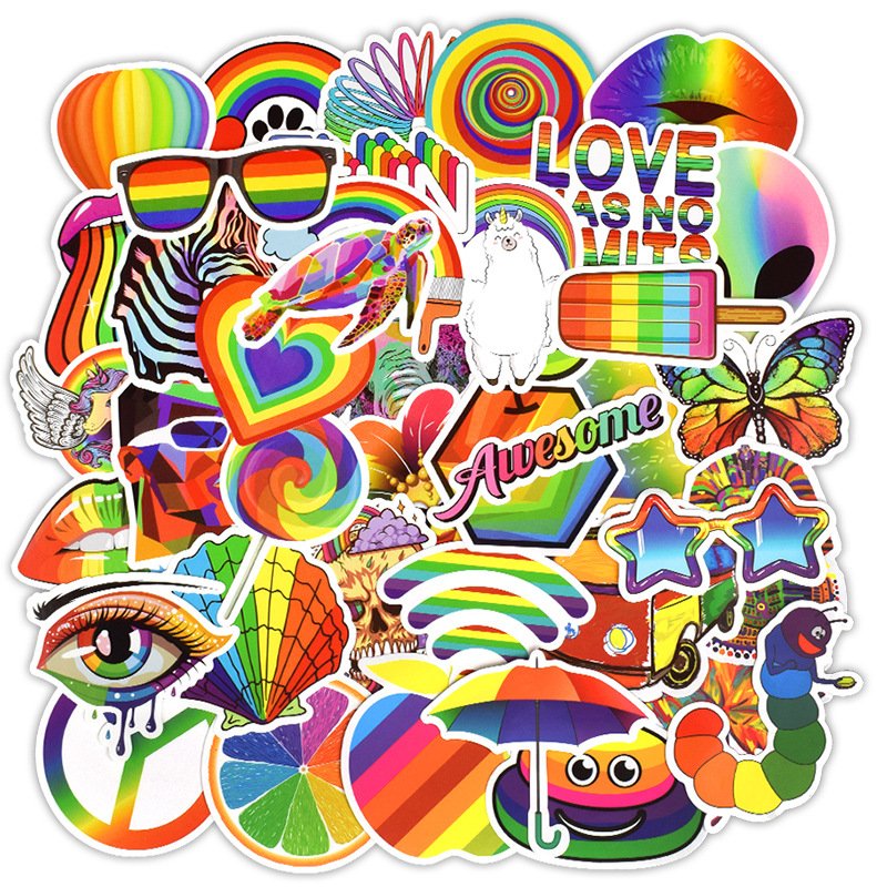 Factory Price Colorful Printing Wholesale Custom Design Decor Promotional Gift Cartoon Sticker