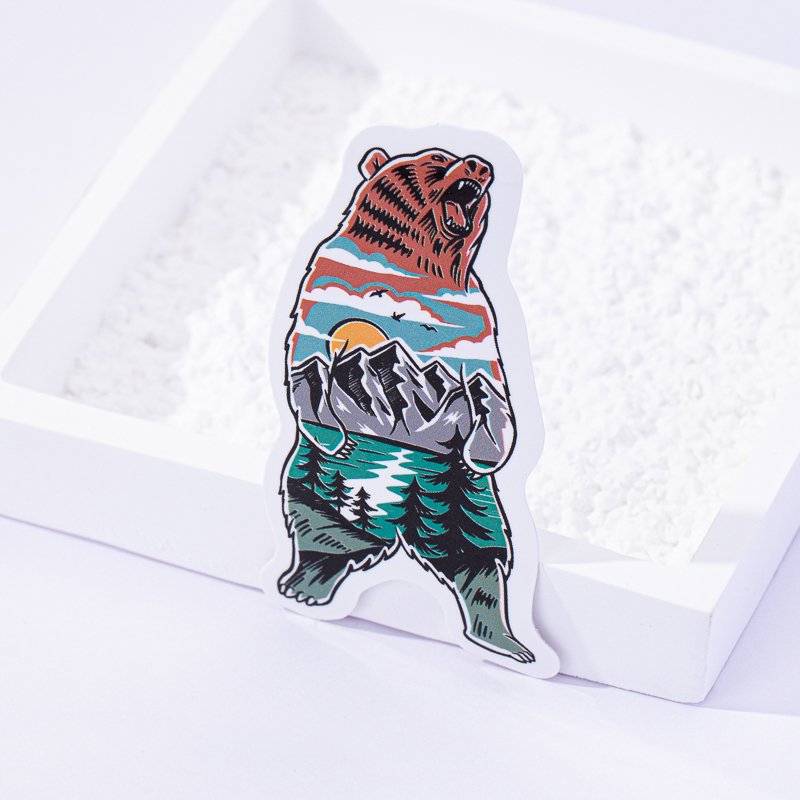 Custom Logo Label Stickers Waterproof Outdoor Decorative Personalized Die Cut Custom Logo High Quality Print Stickers
