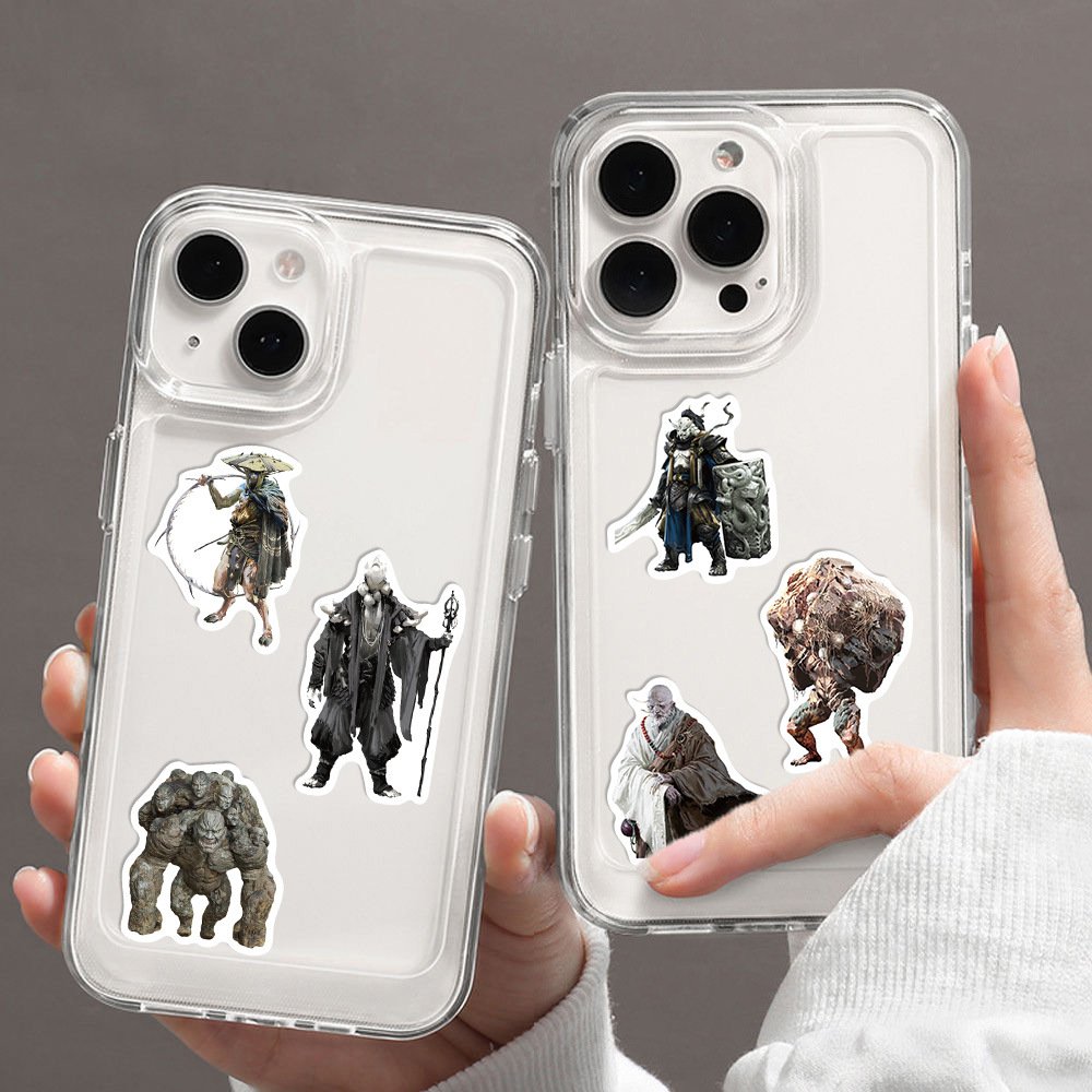 57 Pcs New Game Black Goku Graffiti Stickers Decorate Guitar Notebook Luggage DIY Waterproof Stickers Wholesale