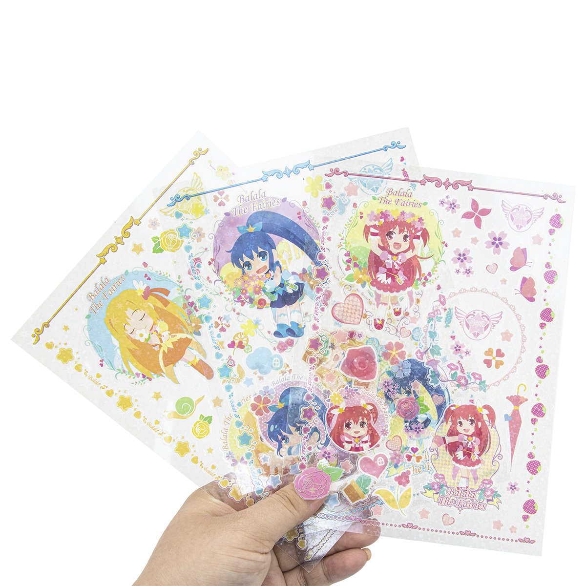 Anime Cartoon Stickers For Window Decorative Kawaii Cute Stickers Stickers Custom
