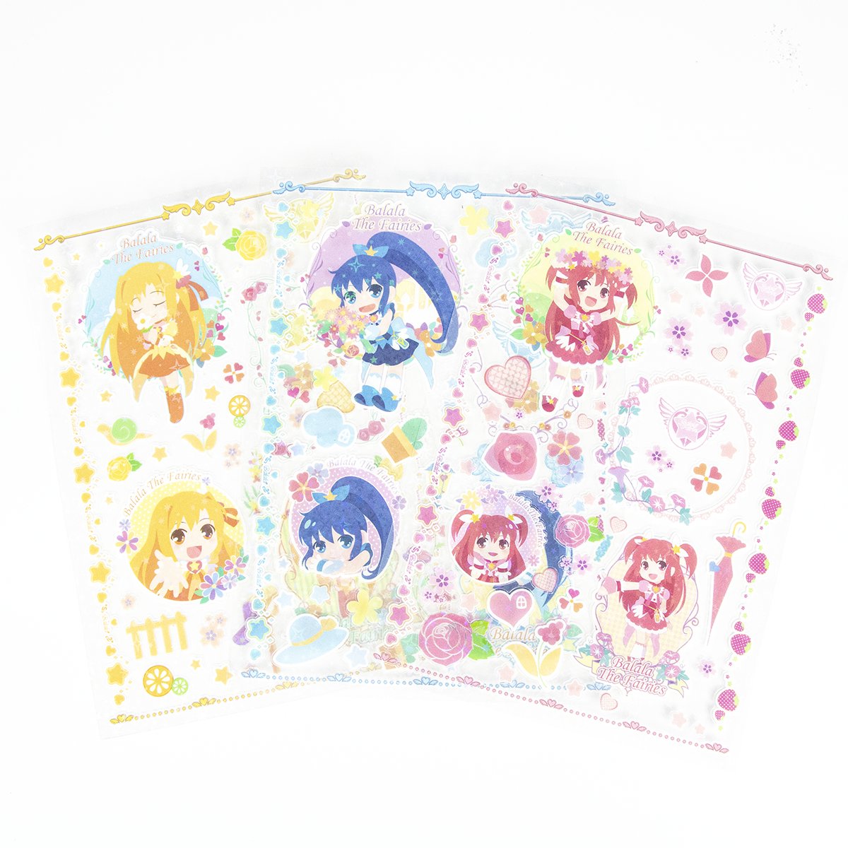 Anime Cartoon Stickers For Window Decorative Kawaii Cute Stickers Stickers Custom