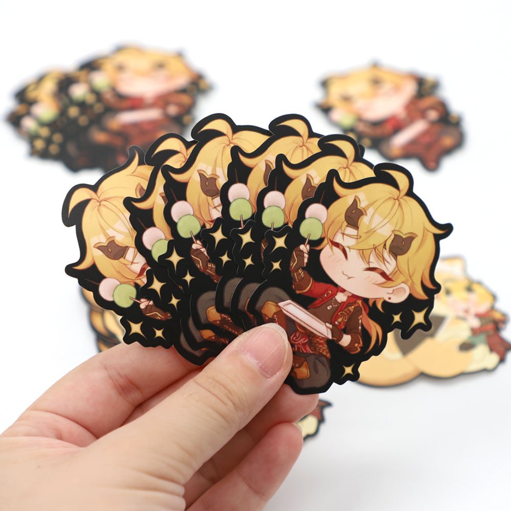 Custom Printing Die Cut Vinyl Stickers,Adhesive Waterproof Pvc Label Company Logo Design Cartoon Stickers