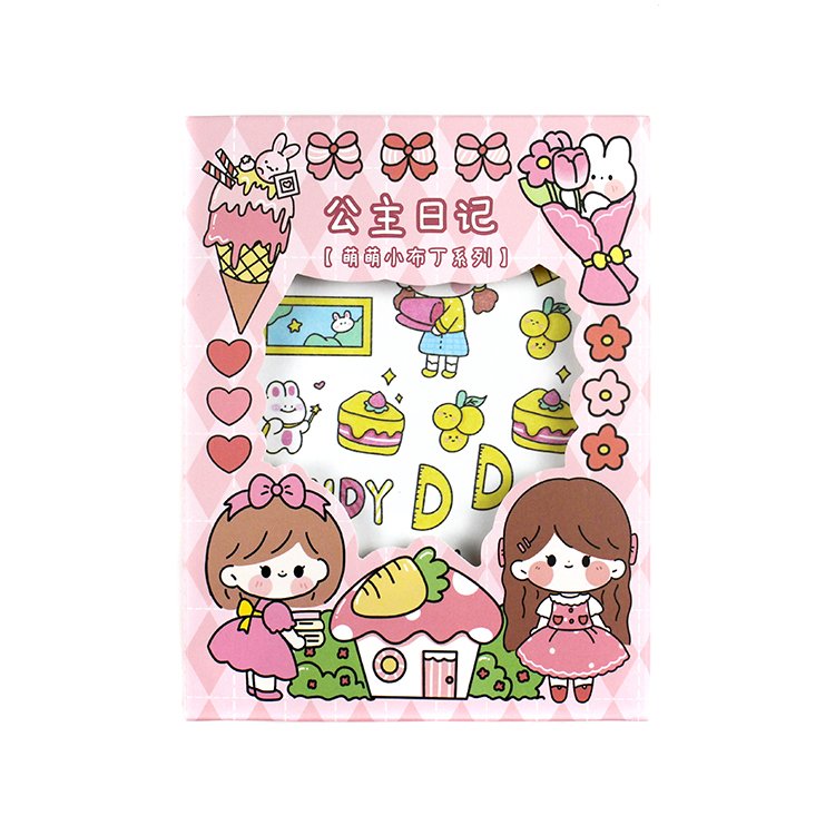 Kawaii Cartoon Washi sticker paper Mini Decoration Sticker Sheets Custom for kids