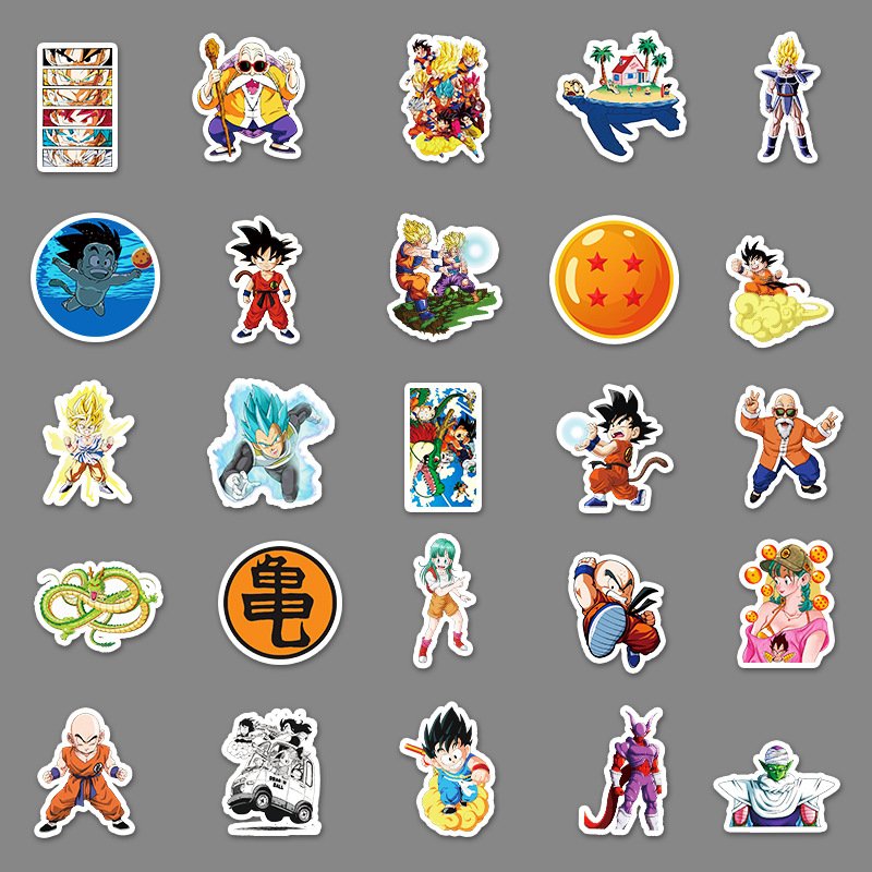Factory design custom stickers hot cute anime character waterproof stickers