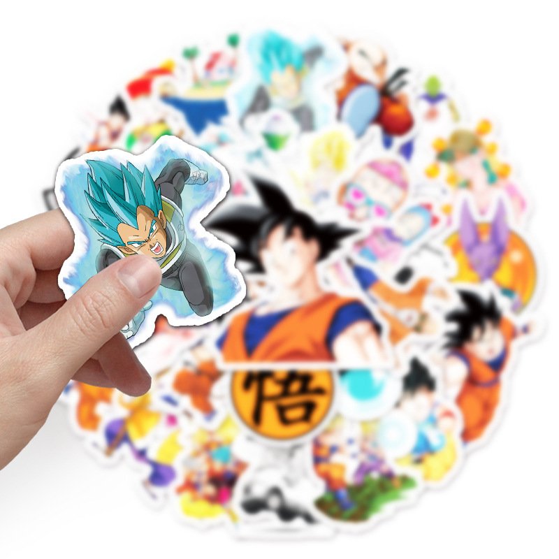 Factory design custom stickers hot cute anime character waterproof stickers
