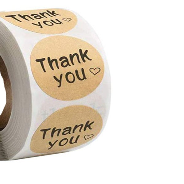 Wholesale Custom Printed Labels For Dessert Clothing Gifts Kraft Paper Bags Box Packaging Stickers With Logo
