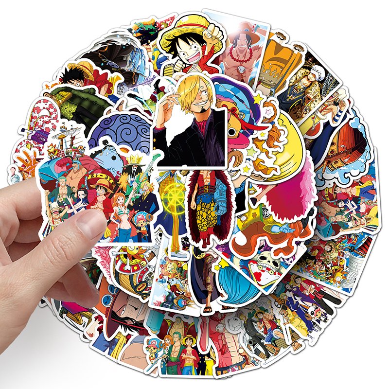 50pcs Wholesale Price Cartoon Manga Anime Stickers Waterproof Decoration Luggage Custom Sticker