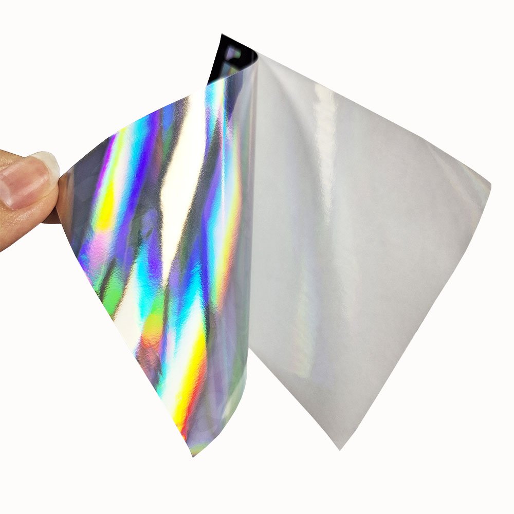 Custom Laser Holographic Cartoon Die-cut Label Waterproof Sticker Label Cartoon Sticker