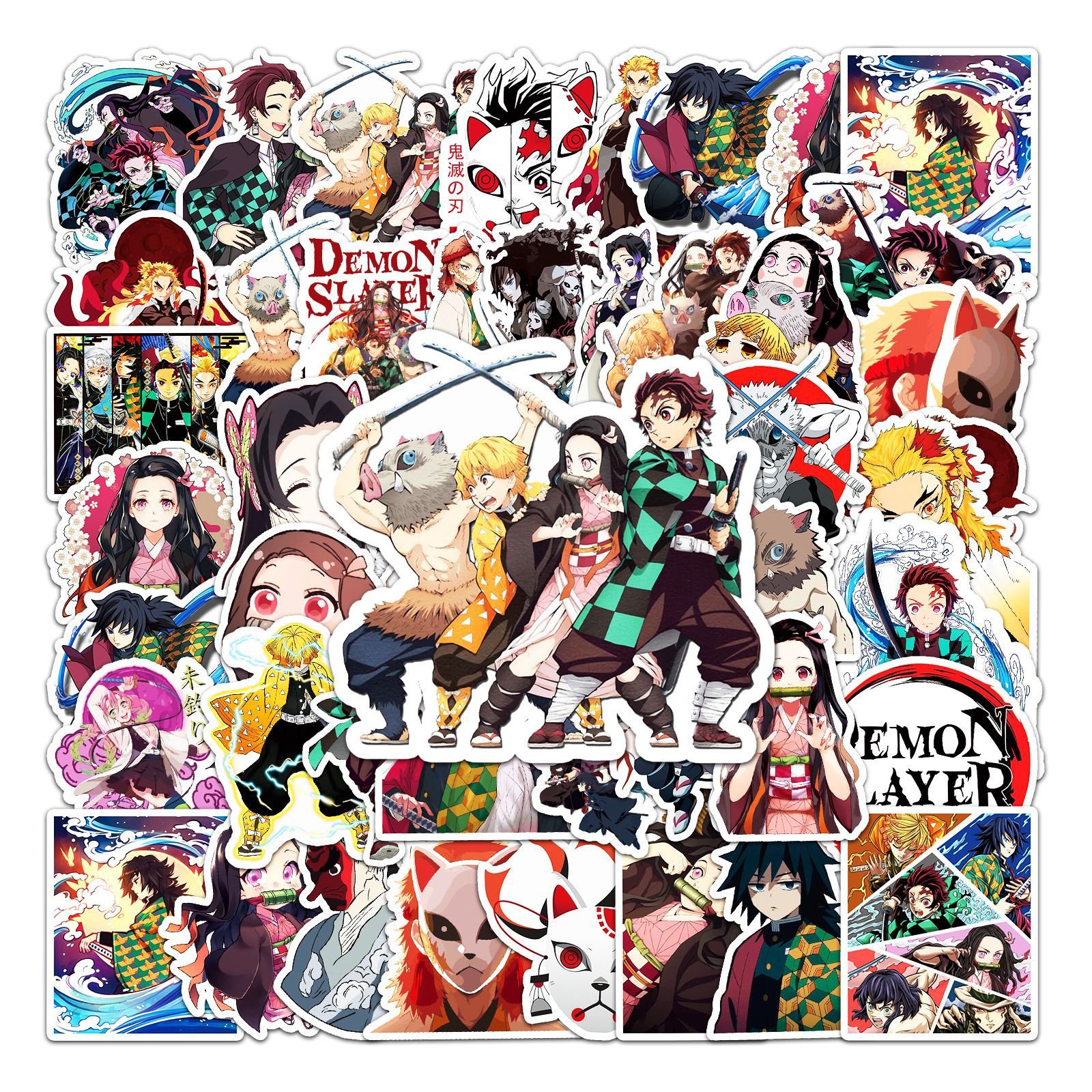Custom sticker printing die cut decal stickers hologram Laser Vinyl Waterproof Anime Cartoon Holographic Stickers