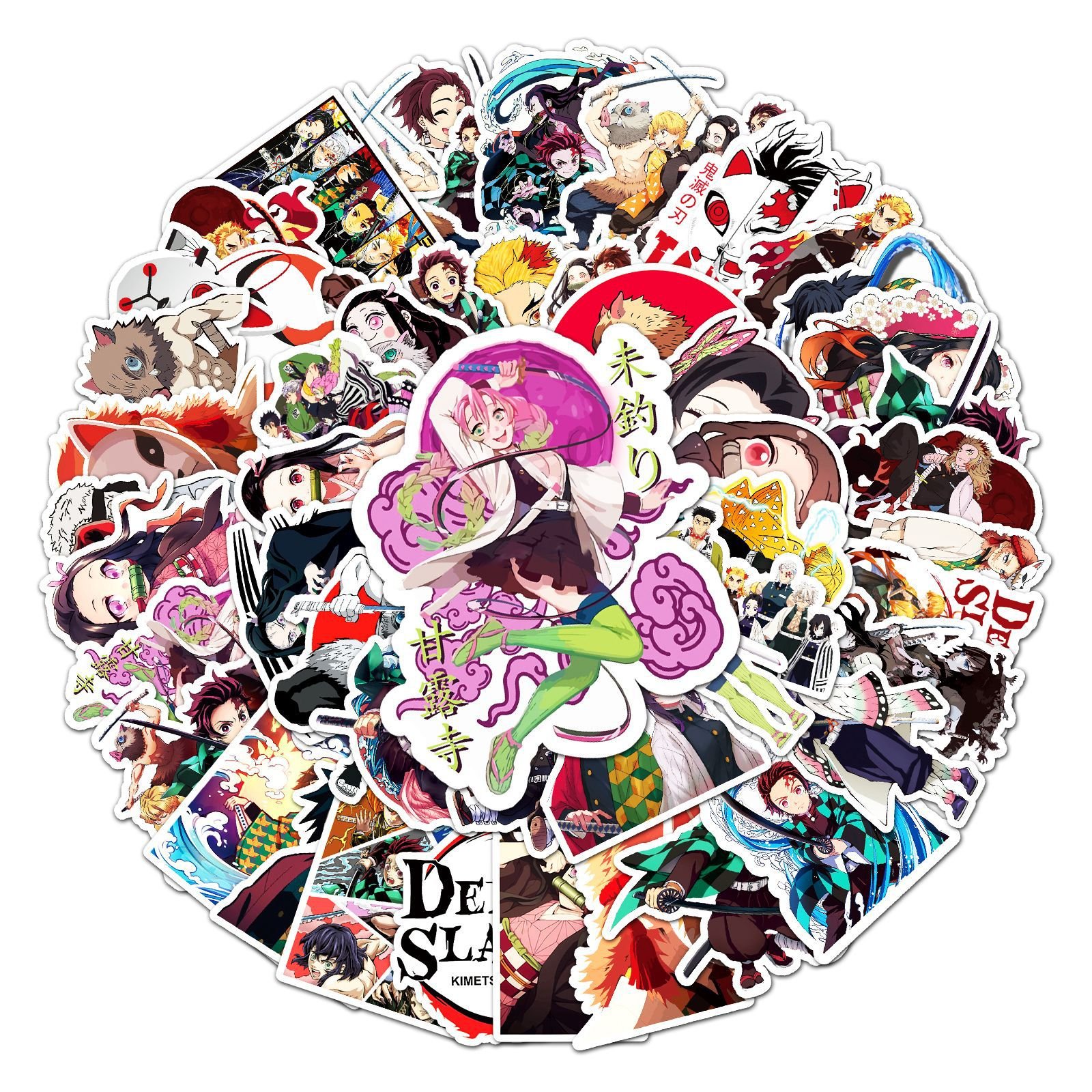Custom sticker printing die cut decal stickers hologram Laser Vinyl Waterproof Anime Cartoon Holographic Stickers