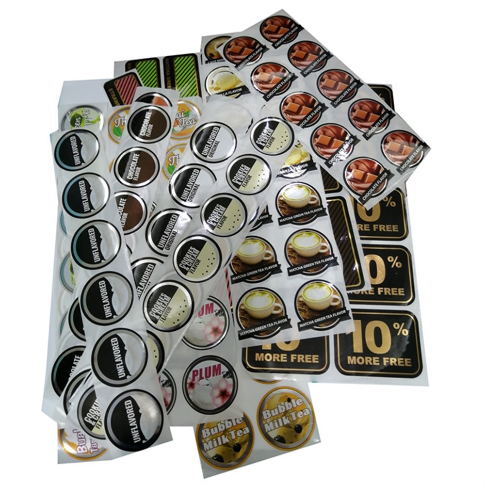 Adhesive Waterproof PVC Label Company Logo Design Cartoon Stickers, Custom Die Cut Vinyl Stickers Printing