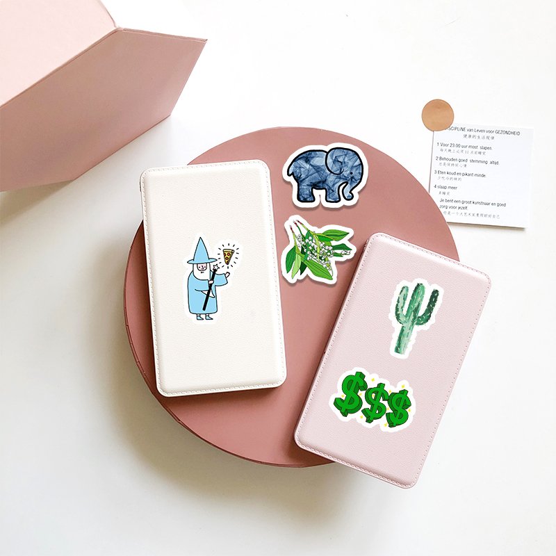 100 PCS Cheap Cool Weatherproof Vinyl Reusable Stickers Packs for Laptop motorbike skateboard snowboard