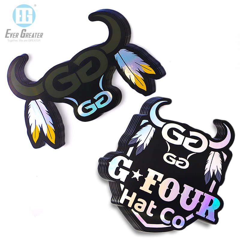 Custom Self Adhesive Vinyl Sticker UV Proof Cute Cartoon Car Stickers