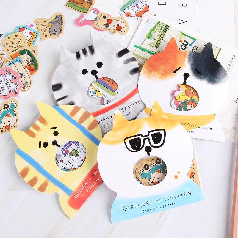 Wholesale newly designed fashion series super quality custom children's cute cartoon stickers