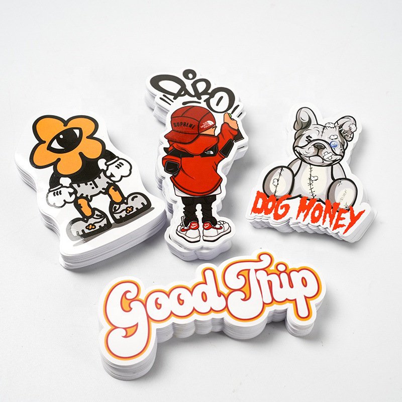 Wholesale High quality self-adhesive sticker die cut vinyl decals Sticker customize Gifts for Adults Teens Kids Boys