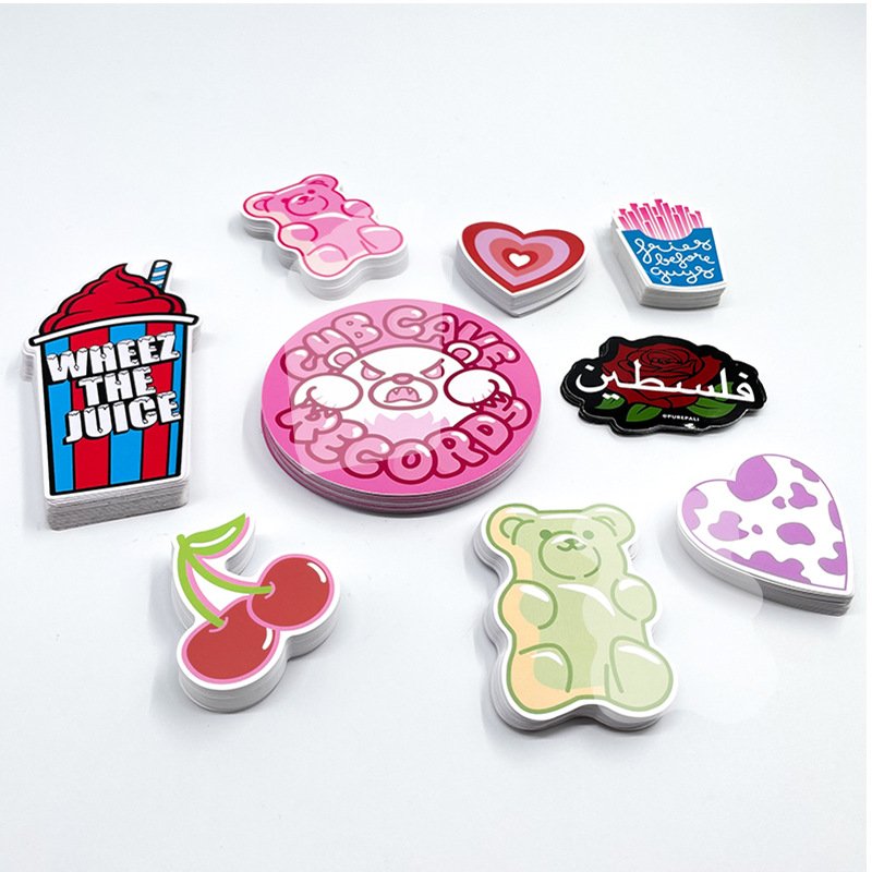 Wholesale High quality self-adhesive sticker die cut vinyl decals Sticker customize Gifts for Adults Teens Kids Boys