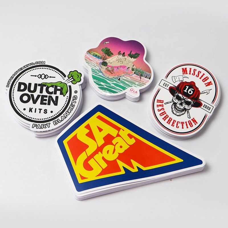 Wholesale High quality self-adhesive sticker die cut vinyl decals Sticker customize Gifts for Adults Teens Kids Boys
