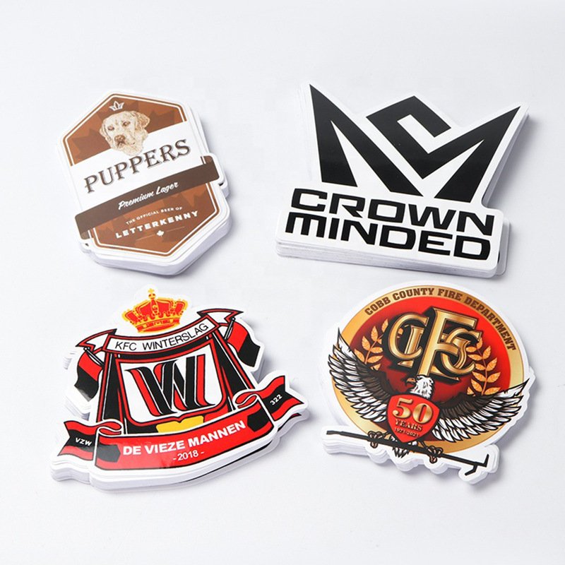 Wholesale High quality self-adhesive sticker die cut vinyl decals Sticker customize Gifts for Adults Teens Kids Boys