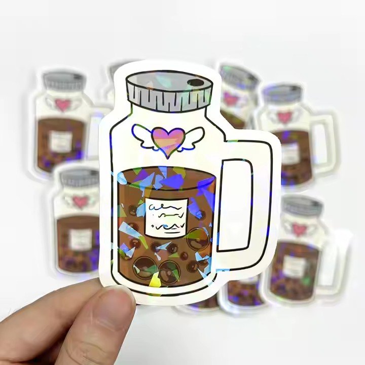 Private Design Product Labels Self Adhesive Vinyl Waterproof Sticker Printing Logo Label Stickers
