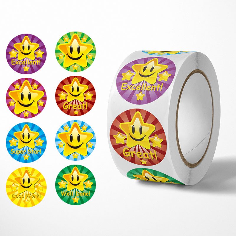 Factory Direct Sales Cartoon Reward Sealing Stickers Laptops Water Bottles Diy Graffiti Stickers Decorative Guitars Laptops Etc