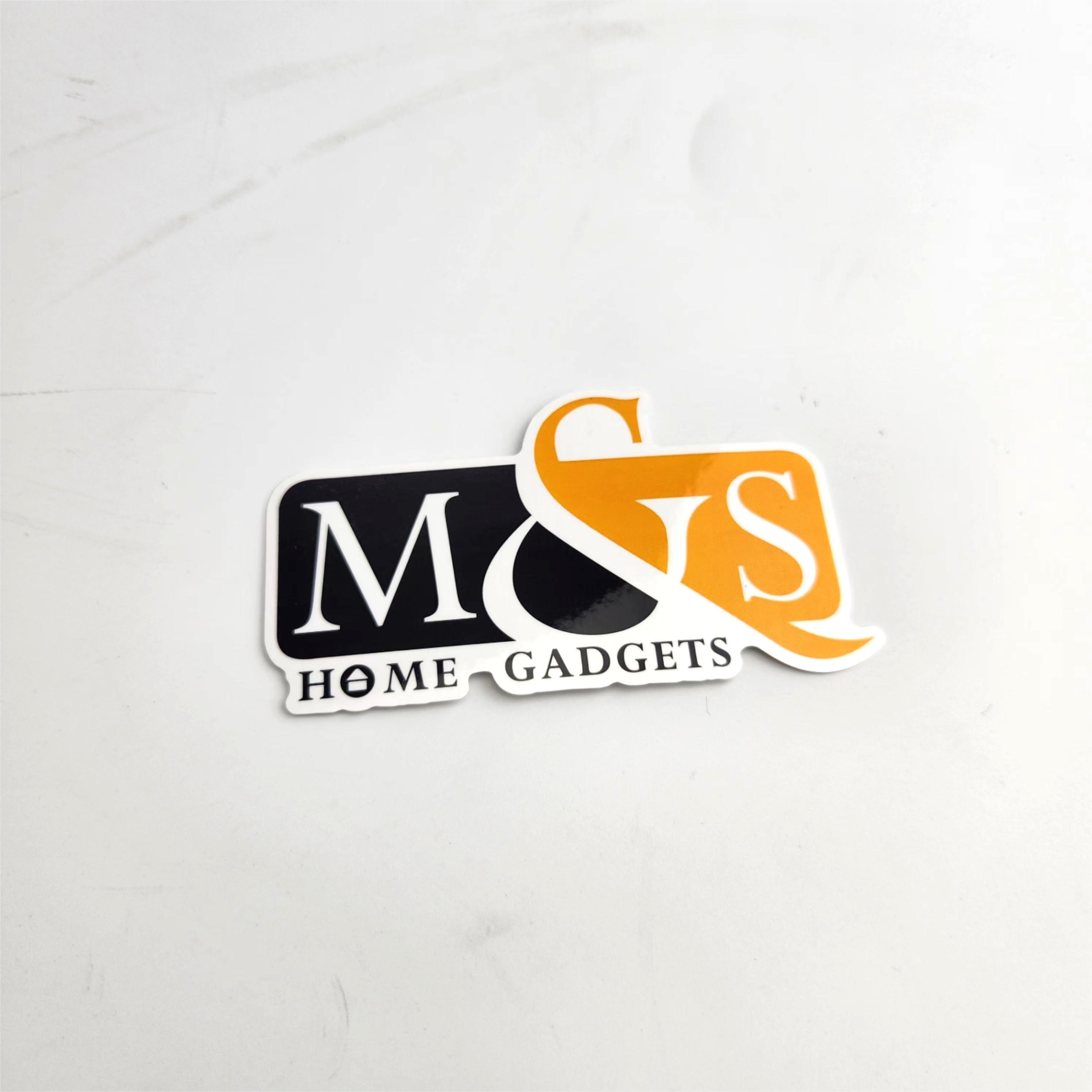 Custom Laptop Decor Printed Adhesive Waterproof Die Cut Logo Adhesive Vinyl PVC Cartoon Sticker Printing