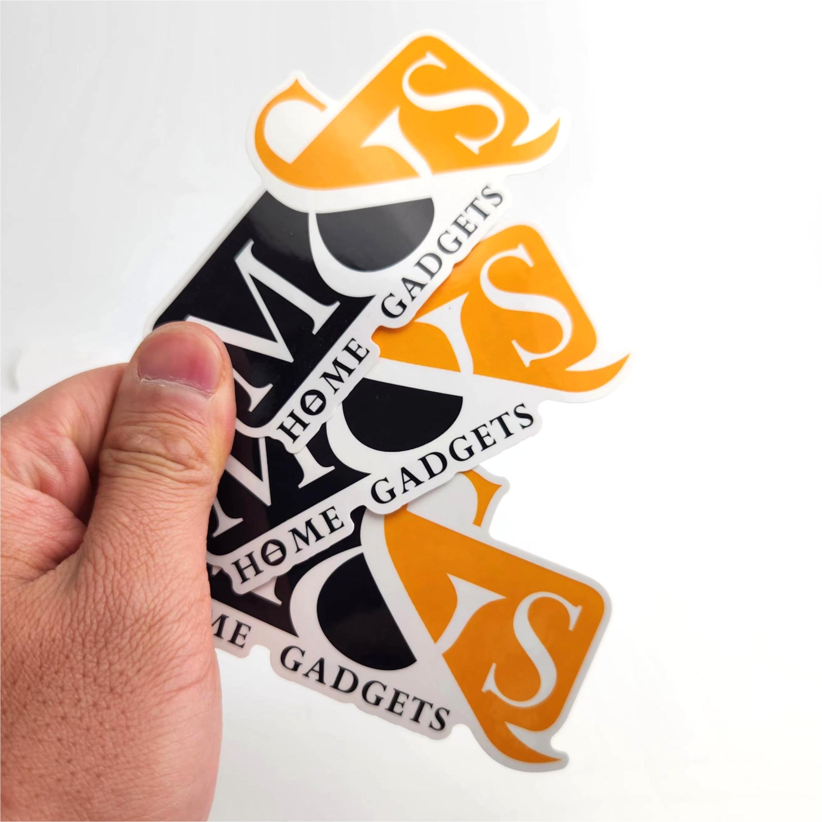Custom Laptop Decor Printed Adhesive Waterproof Die Cut Logo Adhesive Vinyl PVC Cartoon Sticker Printing