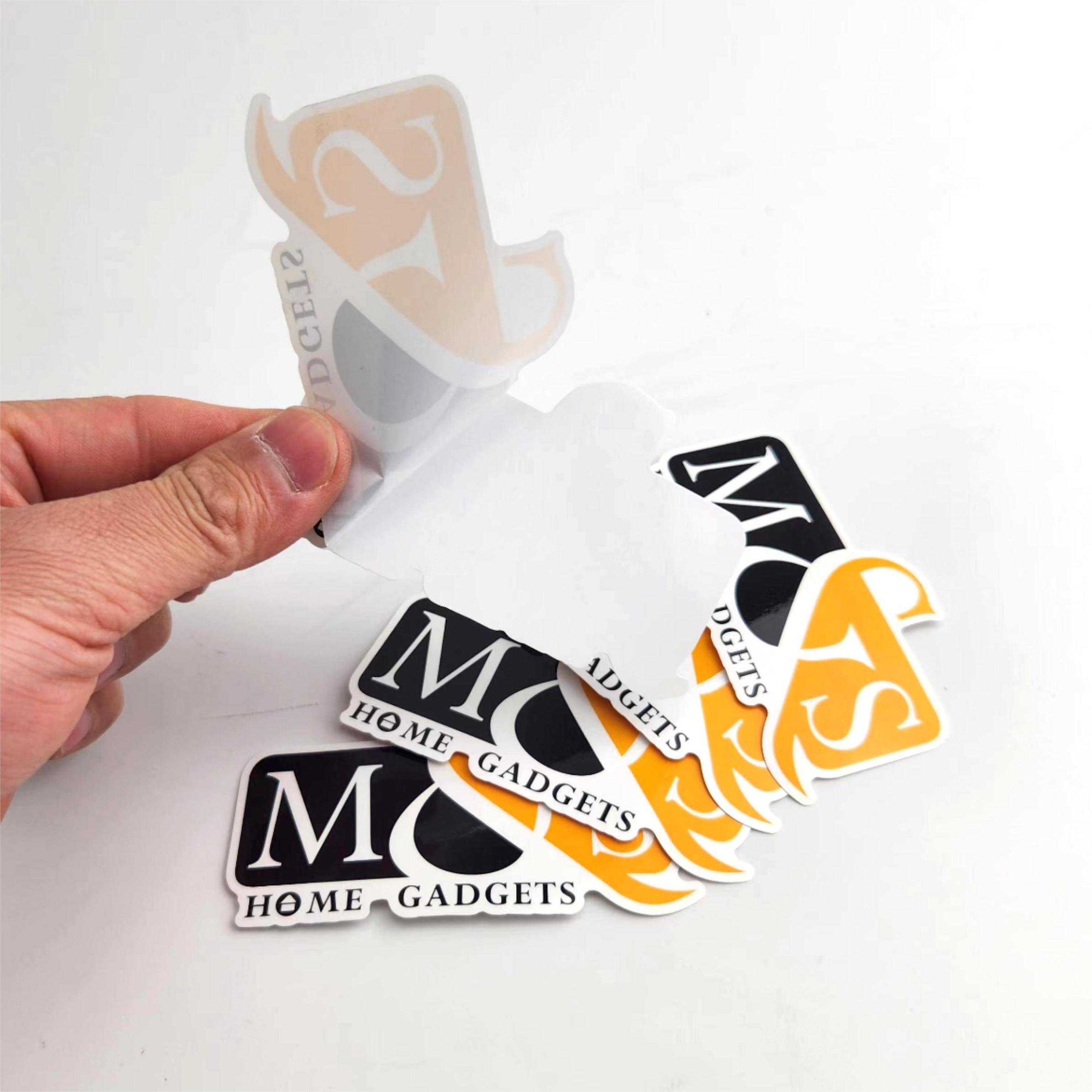 Custom Laptop Decor Printed Adhesive Waterproof Die Cut Logo Adhesive Vinyl PVC Cartoon Sticker Printing