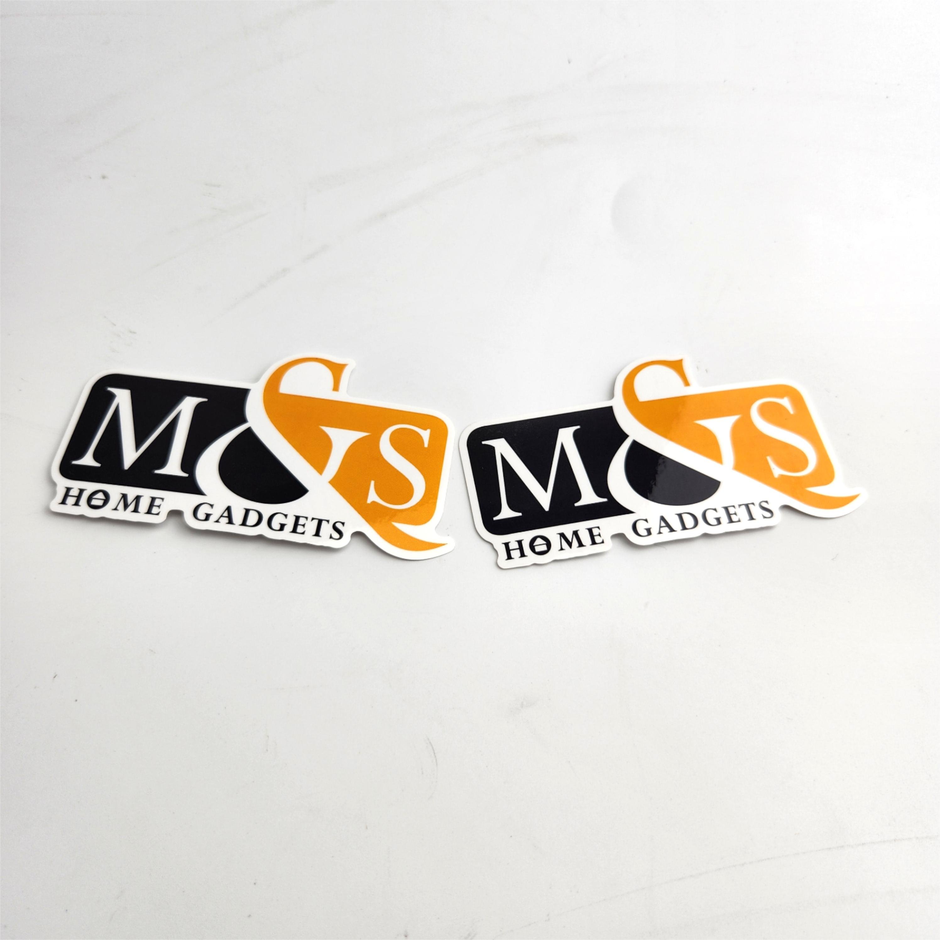 Custom Laptop Decor Printed Adhesive Waterproof Die Cut Logo Adhesive Vinyl PVC Cartoon Sticker Printing