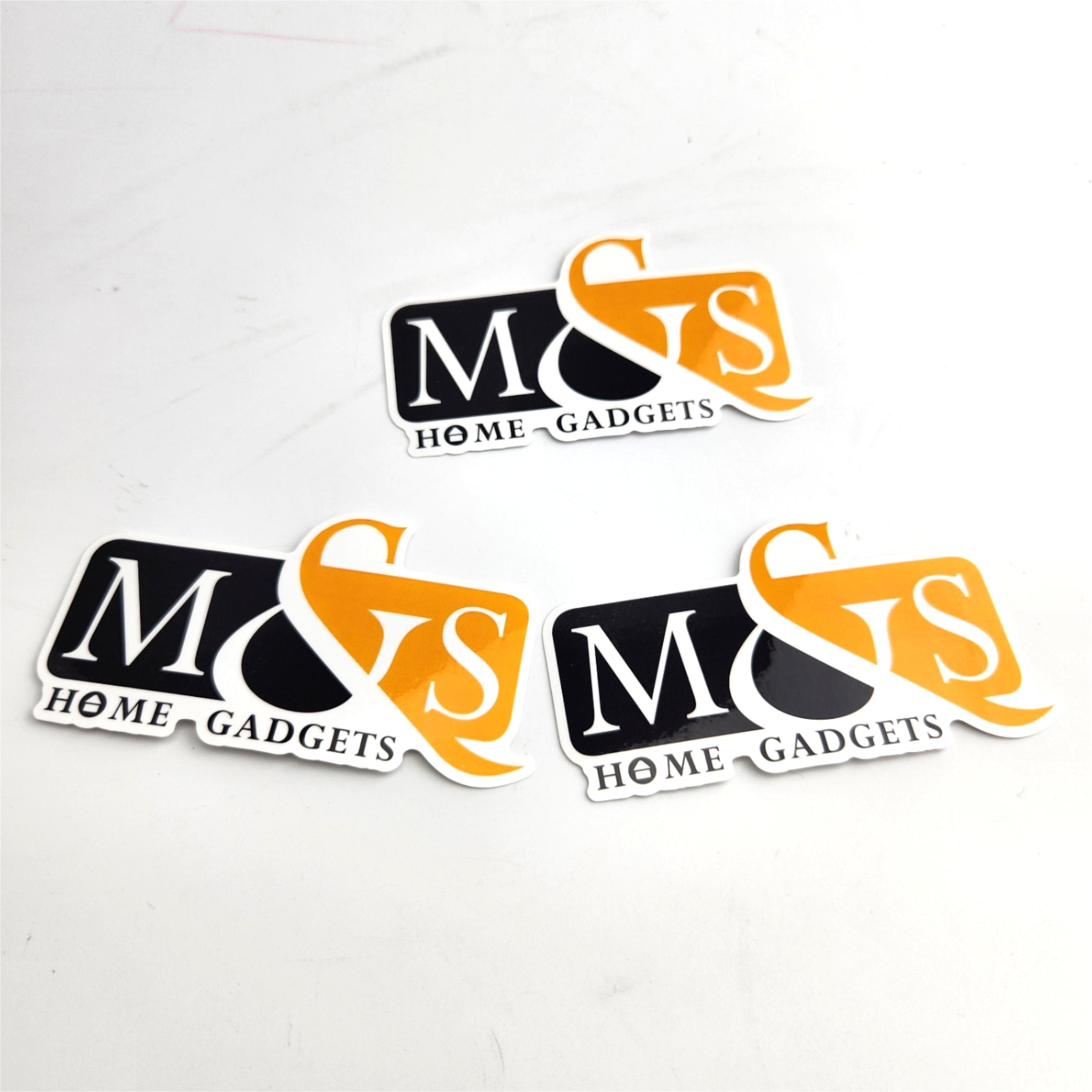 Custom Laptop Decor Printed Adhesive Waterproof Die Cut Logo Adhesive Vinyl PVC Cartoon Sticker Printing