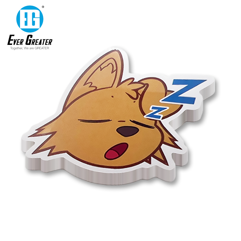Custom Stickers UV Resist Vinyl Pvc Adhesive Weatherproof Holographic Glitter Logo Sticker Labels Die Cut Sticker