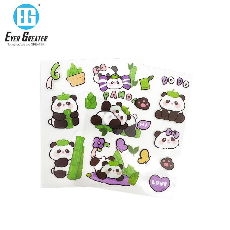 Custom LOGO Decal Pvc Sticker Exclusive Custom Cartoon Sticker For Car