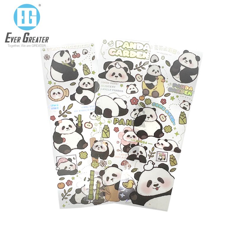 Custom LOGO Decal Pvc Sticker Exclusive Custom Cartoon Sticker For Car