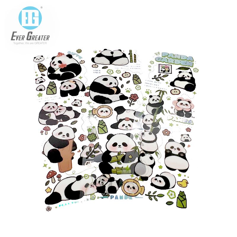 Custom LOGO Decal Pvc Sticker Exclusive Custom Cartoon Sticker For Car