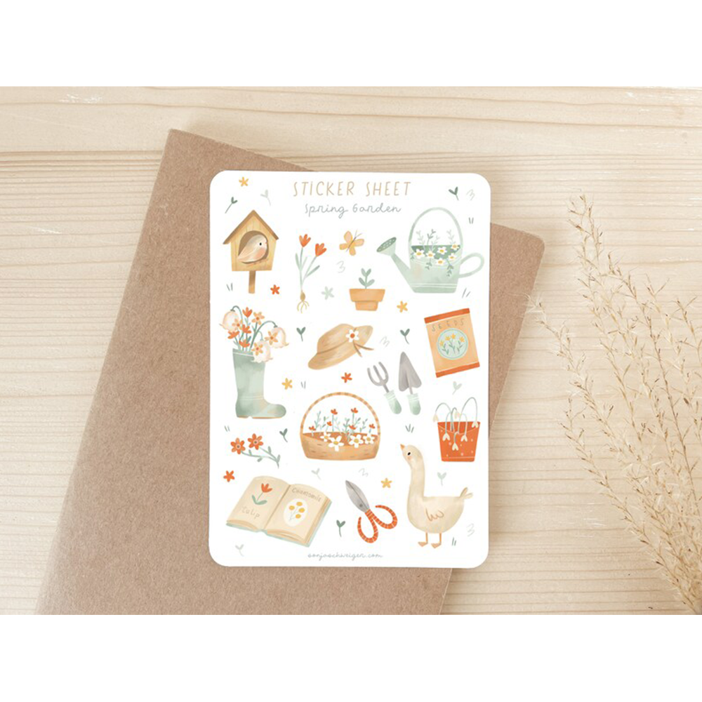 Cartoon Sticker Eco-Friendly Cute Mini Size Adhesive Scrapbook Kiss Cut Decorative Cartoon Sticker