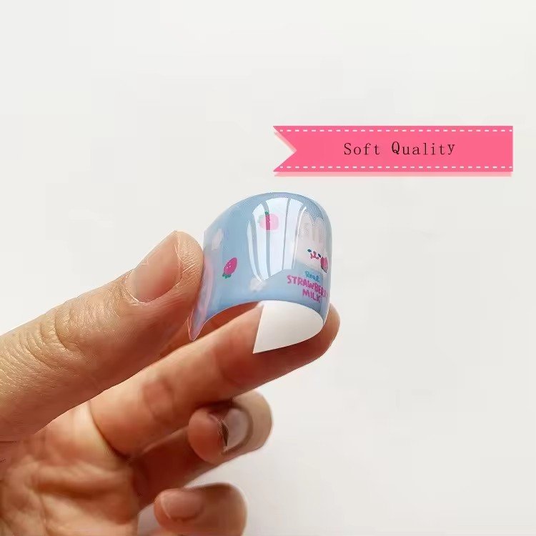 Custom Rectangle Shape Epoxy Resin Sticker Personalized logo 3D Dome Gel Stickers