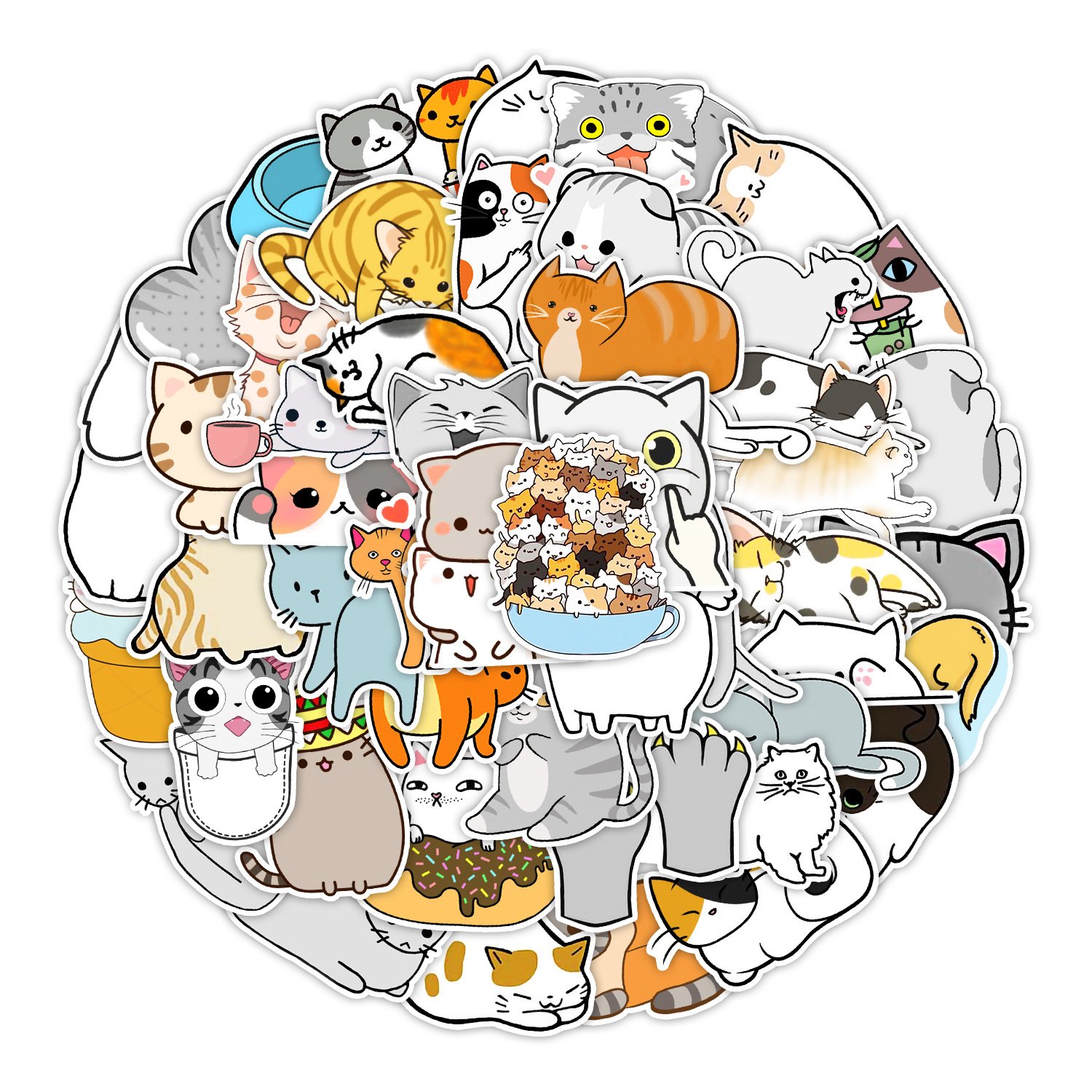 Fangda Printing Custom Printing Of Irregular Pvc Children's Adhesive Labels Luggage Shaped Waterproof Cartoon Stickers
