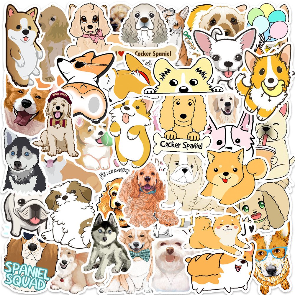 Fangda Printing Custom Printing Of Irregular Pvc Children's Adhesive Labels Luggage Shaped Waterproof Cartoon Stickers