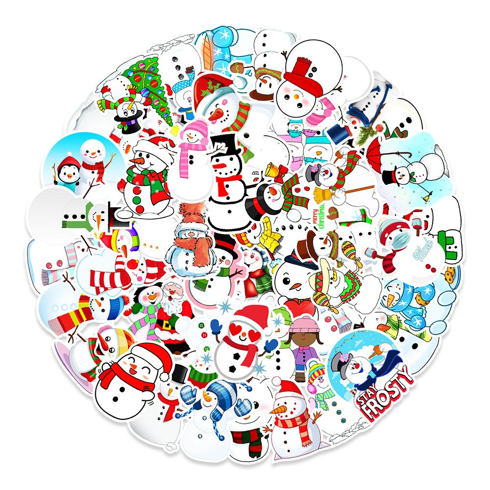 Fangda Printing Custom Printing Of Irregular Pvc Children's Adhesive Labels Luggage Shaped Waterproof Cartoon Stickers