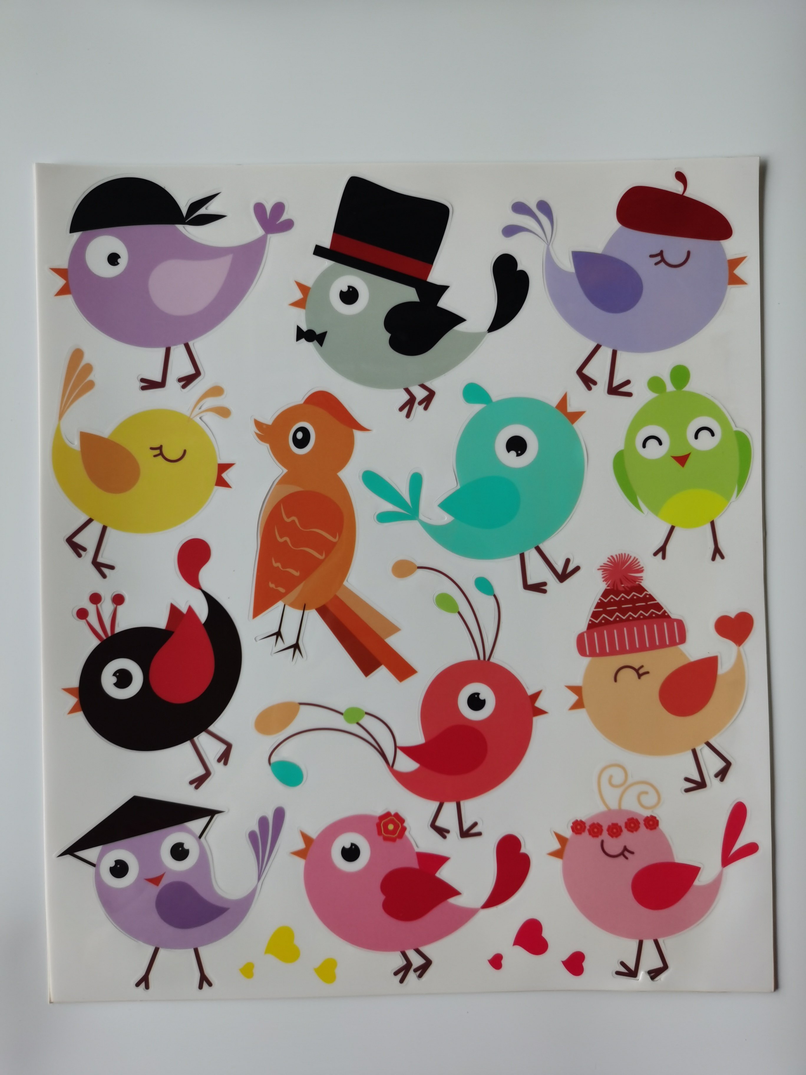 Wholesale Custom Stickers Removable Decorative Laptop Notebook Cartoon Cute Funny Waterproof Stickers