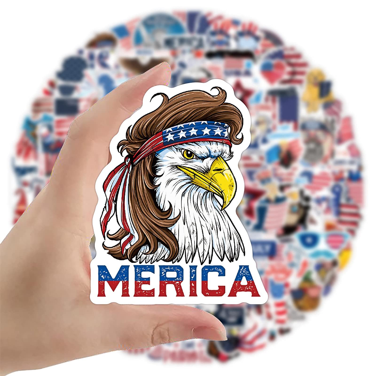 Custom Waterproof Adhesive American Cartoon Stickers Great For Diy Projects Cut Vinyl Sticker