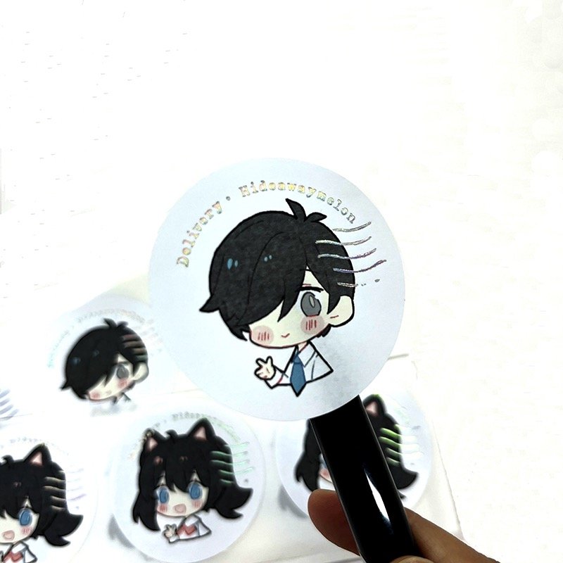 Ready to ship Waterproof Kiss Cut Sticker Cartoon Printing Vinyl Sticker Decorative For Kids Adhesive Kiss Stickers Sheets Logo