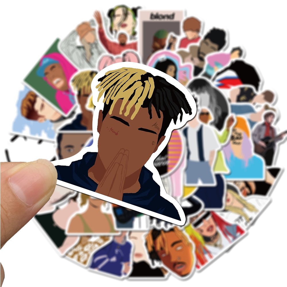 High Quality Waterproof Vinyl Printing Die Cut Stickers Decorative Cartoon Custom Company Logo Sticker For Laptop Water Bottle