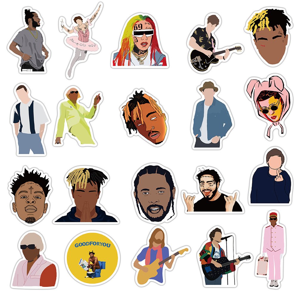 High Quality Waterproof Vinyl Printing Die Cut Stickers Decorative Cartoon Custom Company Logo Sticker For Laptop Water Bottle