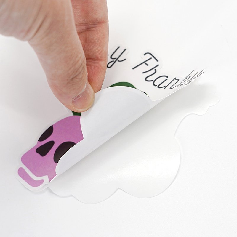 Custom UV Proof Waterproof Die Cut Planner Logo Anime Cartoon Decorative Kawaii PVC Vinyl Outdoor Sticker Sheet Printing Maker