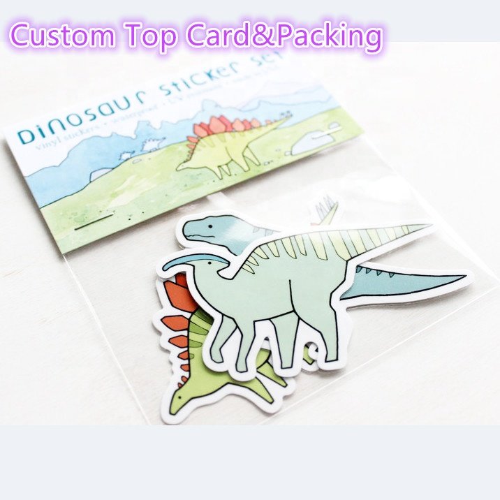 Custom Waterproof Random Laptop Skateboard Anime Cute Vinyl Sticker Sheet Die Cut Sticker Pack