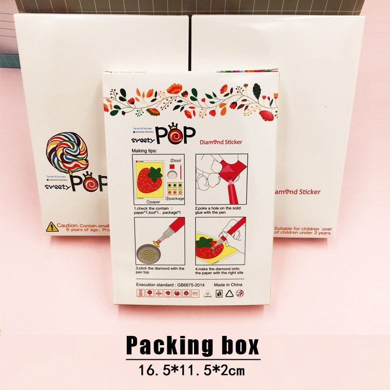 Letters Cartoon Stickers 5D Diamond Painting Kits for Kids Alphabet A-Z Mosaic Sticker Craft Diamond Painting Stickers Kit