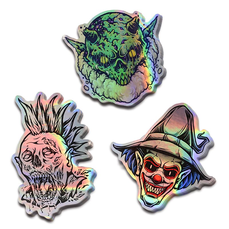 Eco-friendly Adhesive Waterproof Cartoon Promotional Kiss Cut Sticker Sheet Custom print