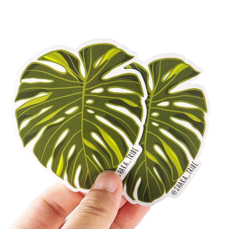 Printing adhesive logo label shiny die cut cartoon sticker sheet waterproof vinyl die cut sticker custom