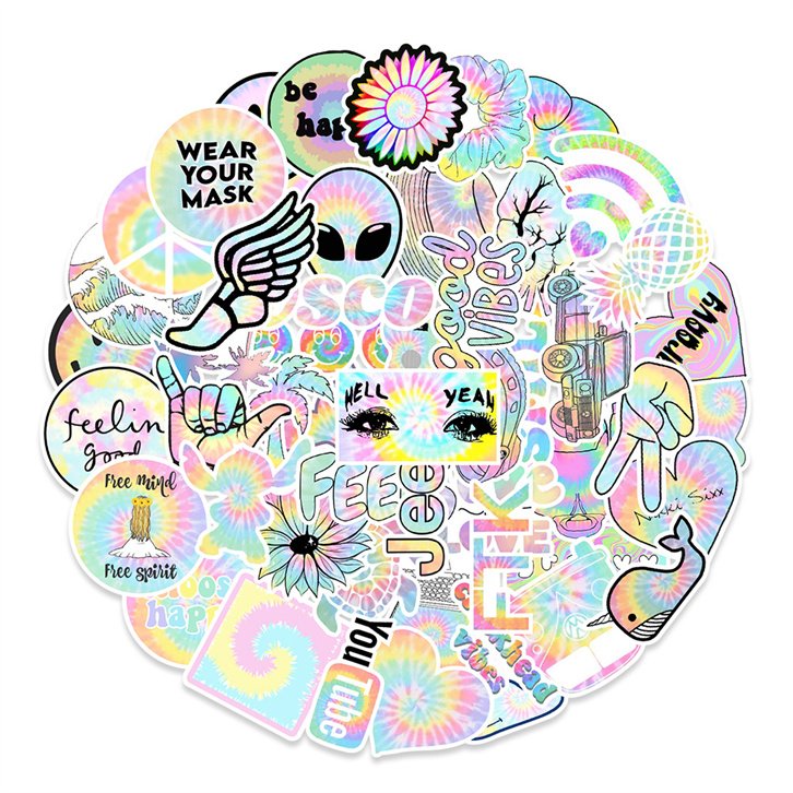 Custom Personalized Vinyl Sticker WaterproofLaptop INS Style Cartoon Pink Decorative Stickers