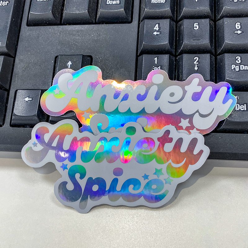 Wholesale Free Sample Waterproof OEM Cartoon Logo Custom Sticker Die cut Printed PVC Anime Stickers